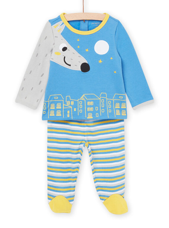 Set pigiama con motivo lupo PEGAPYJLOU / 22WH1421PYJ201