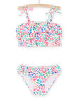 Top e slip bikini multicolore con stampa a fiori RYABIK1 / 23SI01R1MAI000