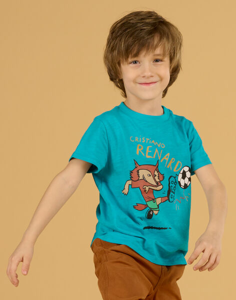 T-shirt con motivo calcio ROJOTI2 / 23S90284TMC202