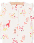 Tutina con stampa giraffe REFIGREANI / 23SH13D2GRE001