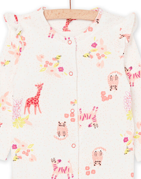 Tutina con stampa giraffe REFIGREANI / 23SH13D2GRE001