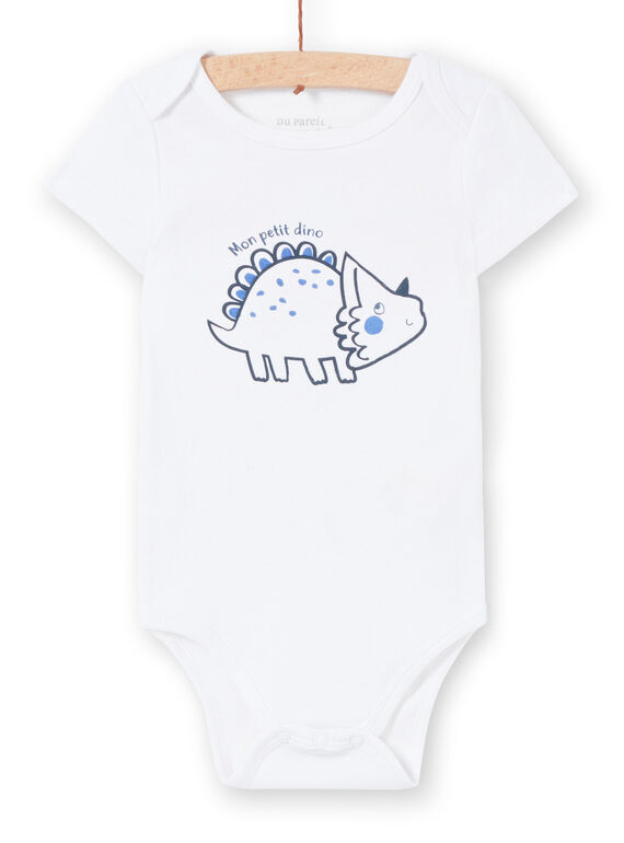 Body bianco neonato LEGABODTRI / 21SH1428BDL000