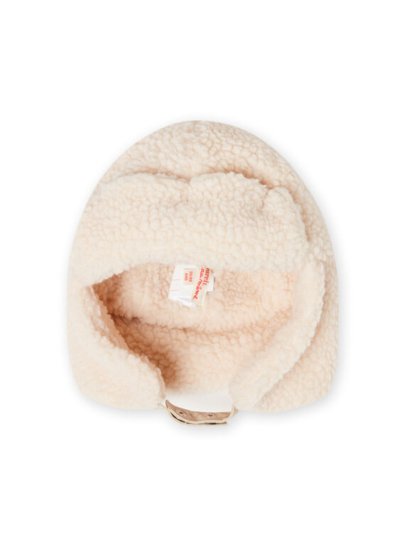 Colbacco ecrù in sherpa bambino MYOGROCHAP1 / 21WI026ABON009