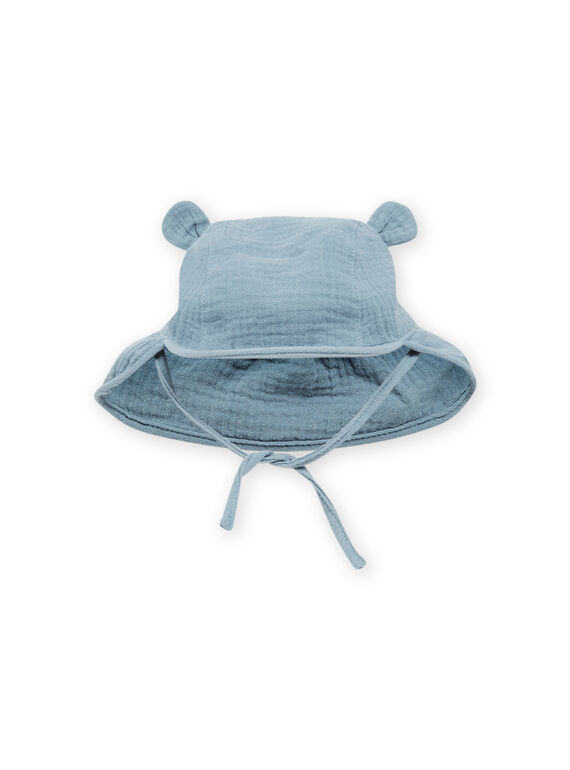 Cappellino blu-grigio testurizzato RYUJA2CAS1 / 23SI10C4CHA205