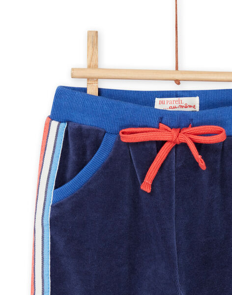 Pantaloni sportivi navy RUNAUPAN2 / 23SG10N2PAN622