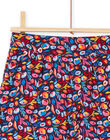 Shorts multicolori con stampa a fiori RAJUNSHORT / 23S901U1SHOC243