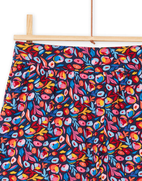 Shorts multicolori con stampa a fiori RAJUNSHORT / 23S901U1SHOC243