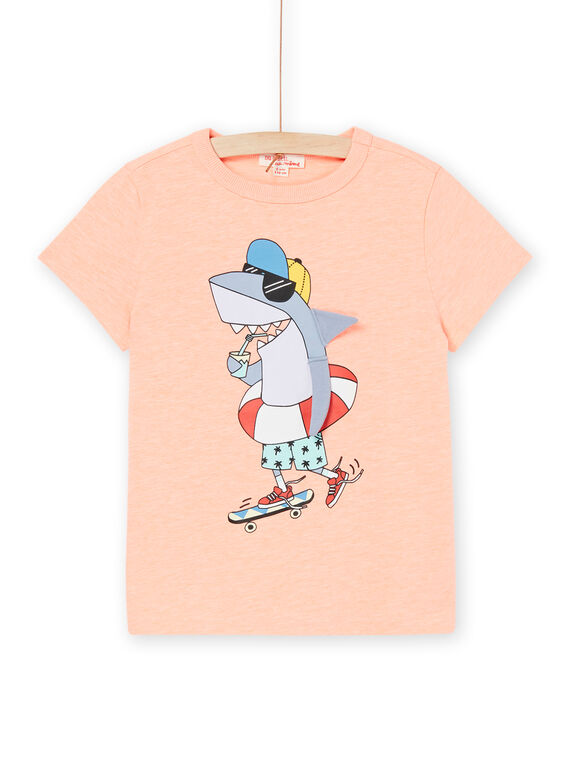 T-shirt a maniche corte con motivo squalo ROEXOTI4 / 23S902V4TMCE411