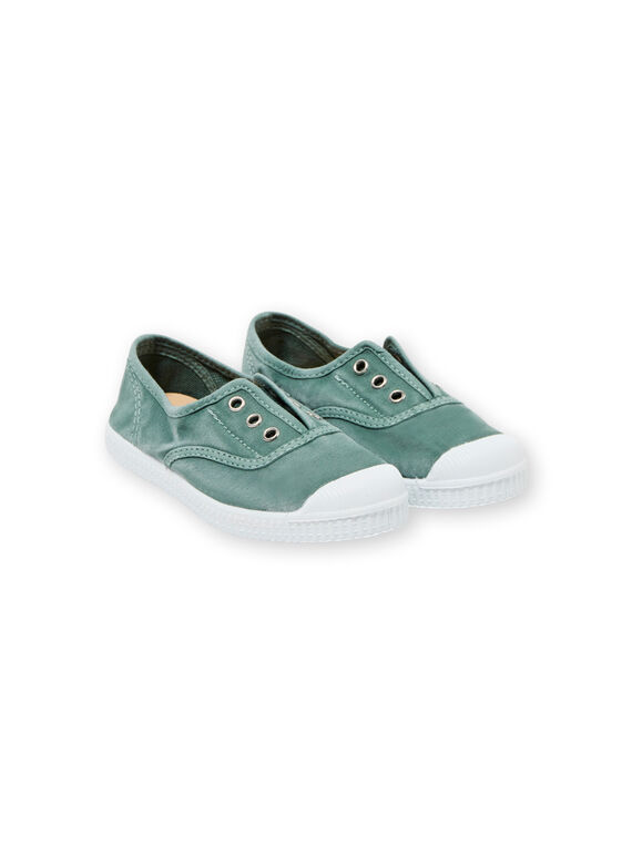 Scarpe da tennis verdi bambino LGTENVERT / 21KK3643D16G614