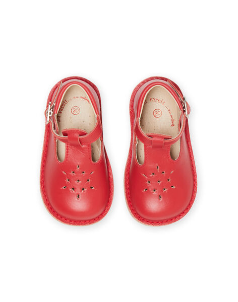 Scarpe baby rosse neonata NISALBASIR / 22KK3755D13050
