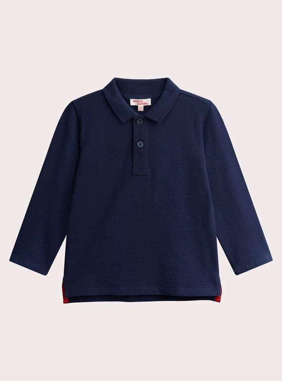 Polo blu navy per bambino  VOJOPOL1 / 24W902G4POL705