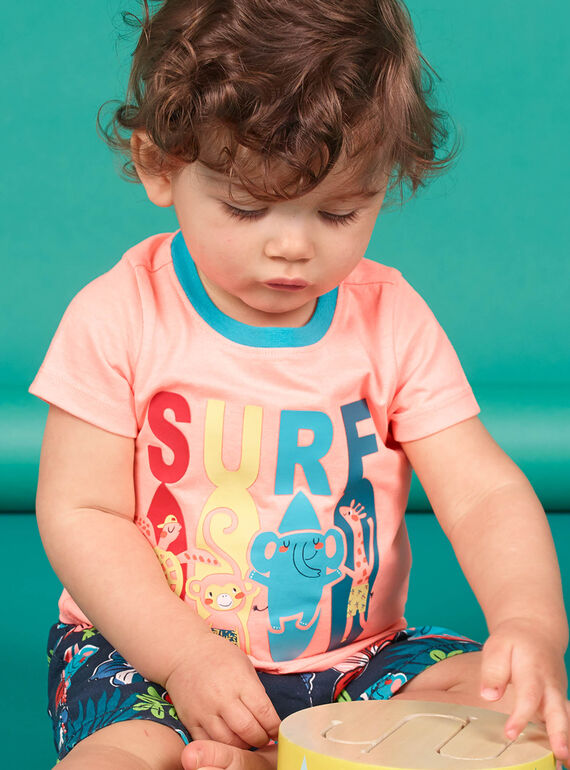T-shirt maniche corte pesca bambino LUBONTI3 / 21SG10W2TMCD311