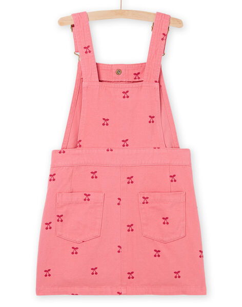 Abito salopette con stampa ciliegia RADAYROB2 / 23S901M1ROBD332