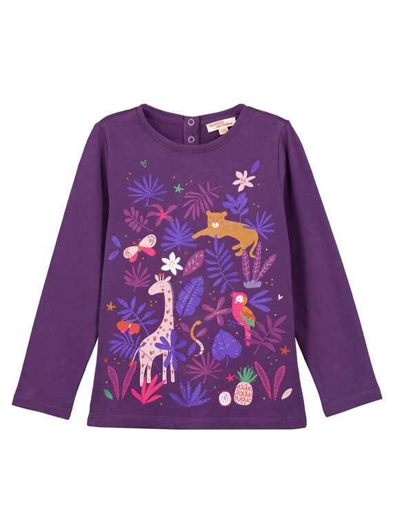 T-Shirt Maniche Lunghe Viola GAVIOTEE2 / 19W901R1TML708