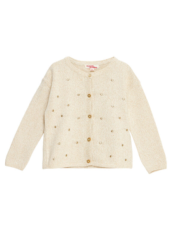 Cardigan Ecrù JATROCAR2 / 20S901F1CAR001