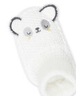 Babbucce a calza con motivo animale POU1CHOS1 / 22WF4282CHP001