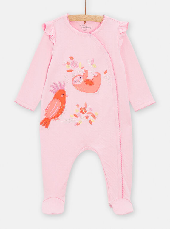 Tutina rosa chiaro neonata TEFIGREPER / 24SH1342GRED328