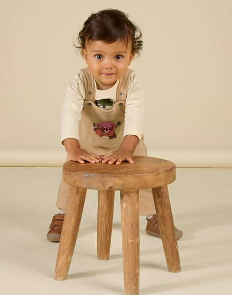 Salopette con stampa peluche 3D PUPRASAL / 22WG10S1SALI807