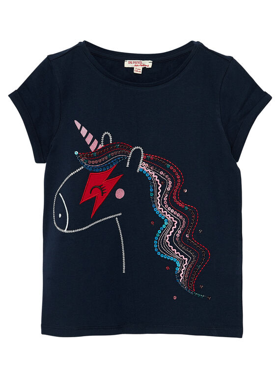T-Shirt Maniche Corte Blu JAGRATI1 / 20S901E1TMCC243