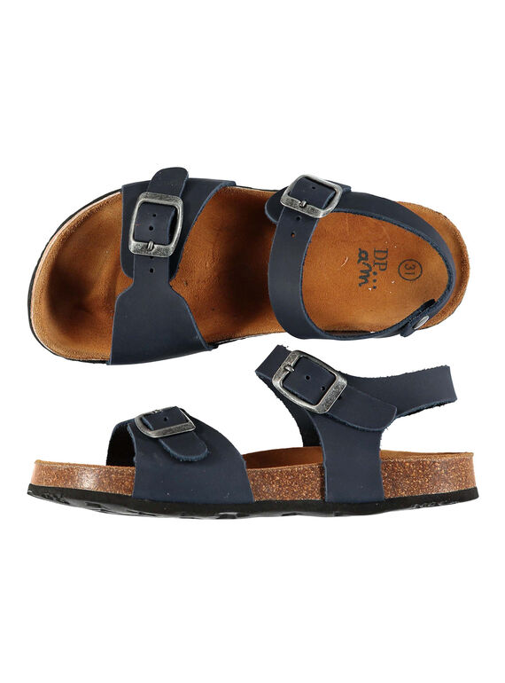 Sandali da città in pelle bambino FGNUBOUCL / 19SK36D5D0EC218