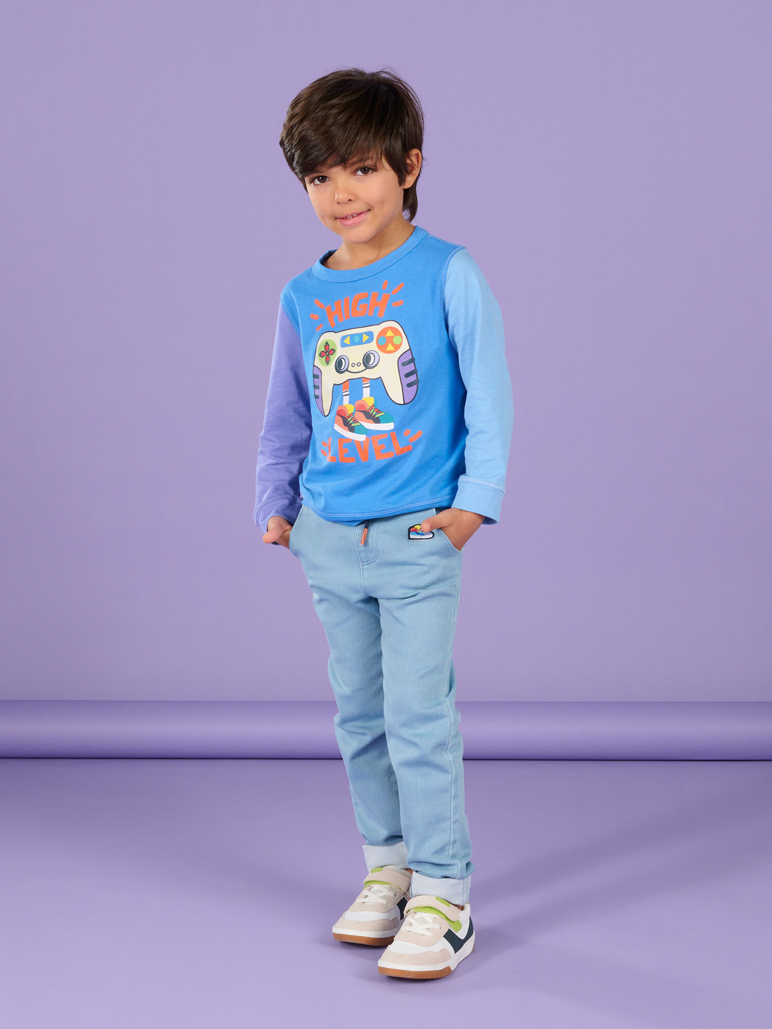 Jeans con molla in vita hotsell