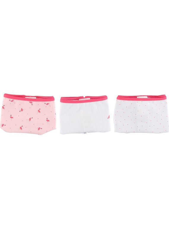 Pack of girls' shorties CEFAHOTFLA / 18SH11V2SHY321