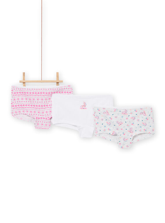 Set 3 culotte assortite bambina NEFAHOTLIC2 / 22SH11J2SHYJ920