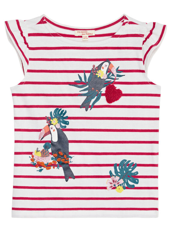 T-Shirt Maniche Corte Ecrù JACLOTIEX / 20S90112TMC001