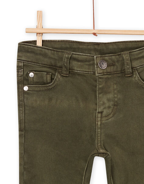 Pantaloni kaki in tela POJOPAKNI1 / 22W902B5PAN609