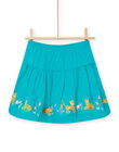 Gonna double face blu bambina NAGAJUP1 / 22S901O1JUP611