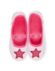 Babbucce ballerine con patch stella paillettes PAPANTSTAR2 / 22XK3542D07328