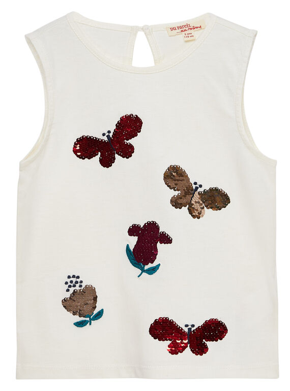 T-shirt con paillettes magiche JAJATI / 20S901B1TMC001
