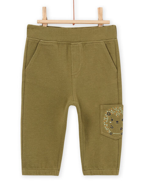 Dark kaki PANTS PURHUPAN1 / 22WG10Q2PANG604