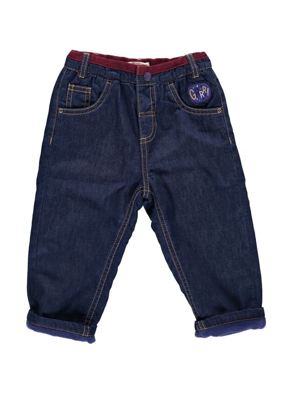 Baby boys' fancy jeans DUVIOJEAN / 18WG10H1JEA704