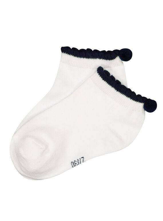 Calze pompon bambina FYAJOCHO7A / 19SI01G3SOQ000