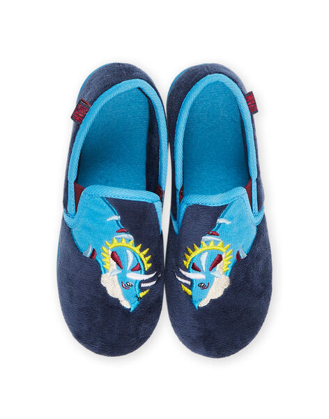 Babbucce slip-on con motivo dinosauro POPANTSAFA / 22XK3643D0B070