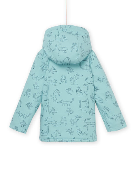 Cappotto con cappuccio e stampa volpe POGROIMP2 / 22W902F2D59C219