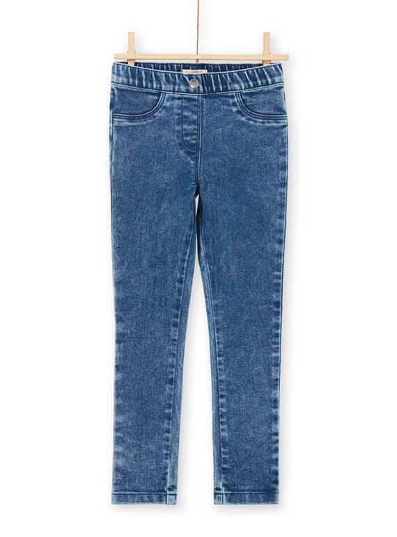 Jeggings effetto jeans bambina MAJOJEG2 / 21W90111PANP269