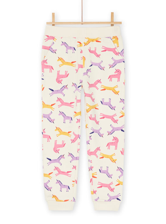 Pantaloni sportivi ecrù scuro RAJOBAJOG2 / 23S90171JGB003