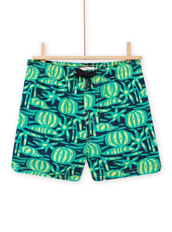 Costume da bagno blu notte bambino NYOMERBOXTRO / 22SI02L1MAI705