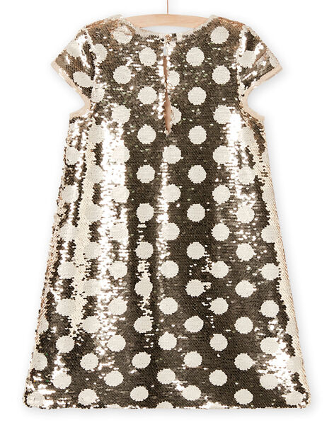 Abito con stampa a pois e paillettes RASOROB2 / 23S90121ROBK008