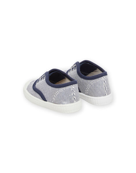 Slip-on in tela con stampa a righe RUTOILSTRIP / 23KK3871D16C201