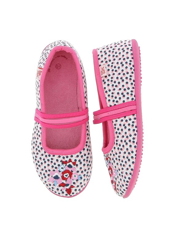 Girls' ballet pump slippers CFBALFLEUR / 18SK35X3D07030