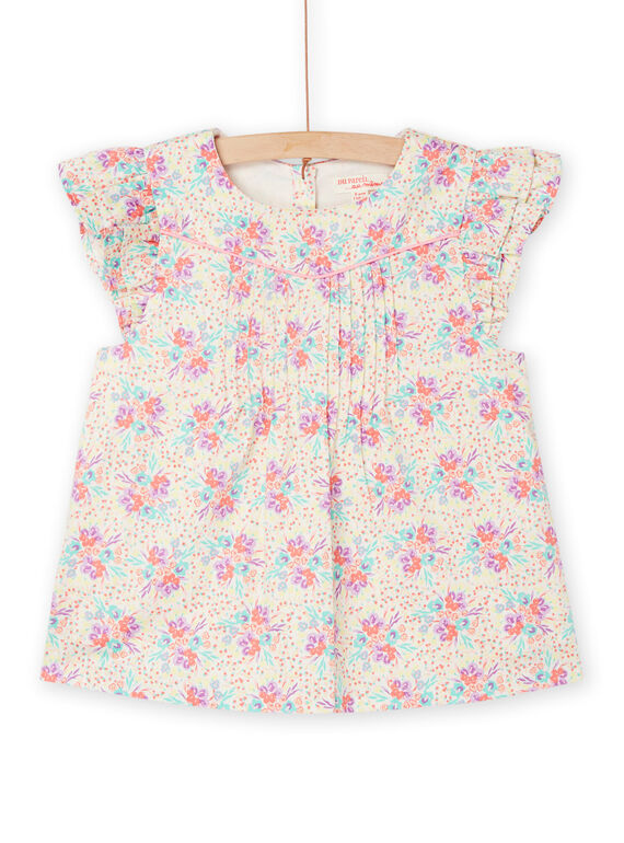 Blusa rosa con stampa a fiori RABUCHEM / 23S90141CHE001