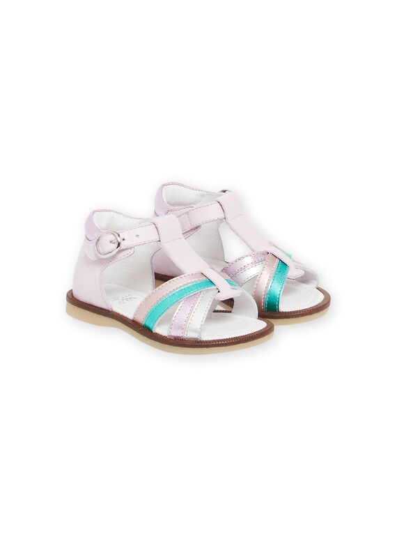 Sandali rosa neonata NISANDCALIE / 22KK3744D0E030