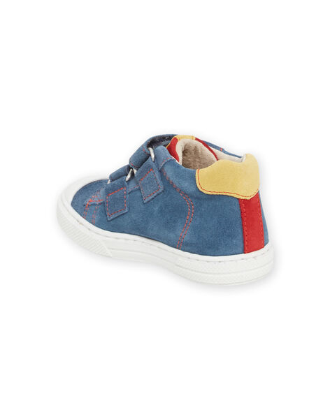 Sneakers azzurre, gialle e rosse neonato NUBASARTHUR / 22KK3831D3FC201