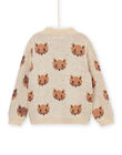 Maglia con stampa volpe POPRAPUL / 22W902S1PUL008