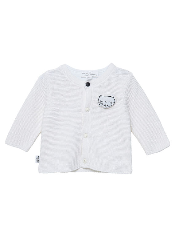 Cardigan punto legaccio nascita unisex JOU1GIL / 20SF05J1GIL000