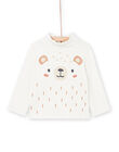 Dolcevita ecrù con motivo animale PUJOSOUP3 / 22WG10C2SPL001