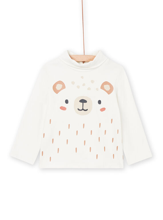 Dolcevita ecrù con motivo animale PUJOSOUP3 / 22WG10C2SPL001